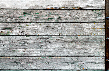 background of old gray wooden planks