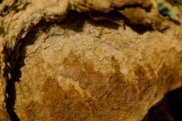 Beautiful overlay texture of old stone wall