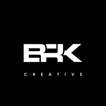 BRK Letter Initial Logo Design Template Vector Illustration