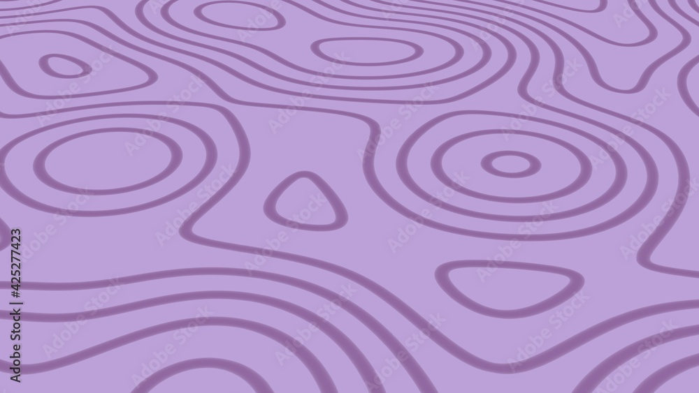 Poster wavy lines on a colored mono background. abstract texture or wallpaper for a desktop background for 