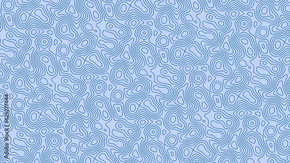Poster wavy lines on a colored mono background. abstract texture or wallpaper for a desktop background for 