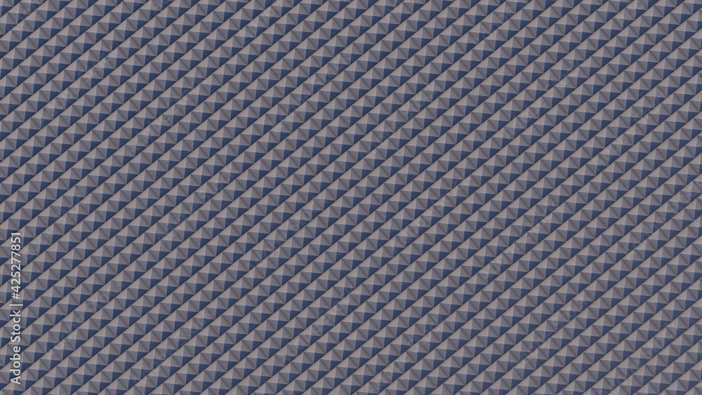 Poster gray metal textured triangles in the form of a simulation of pyramids. desktop wallpaper. suitable f