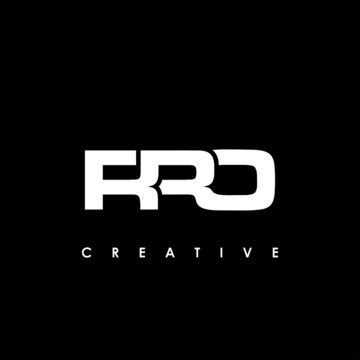 RRO Letter Initial Logo Design Template Vector Illustration