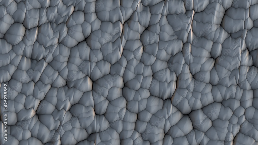 Poster soft gray spheres pressed together. abstract texture or wallpaper for a desktop background for a pc 