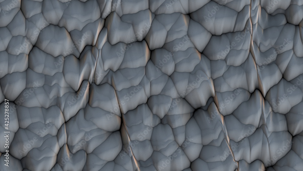 Poster soft gray spheres pressed together. abstract texture or wallpaper for a desktop background for a pc 