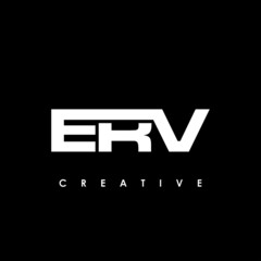 ERV Letter Initial Logo Design Template Vector Illustration
