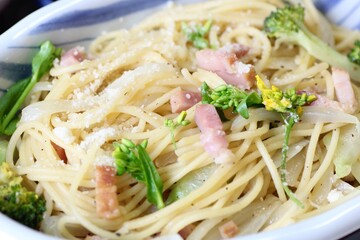 菜の花のパスタ