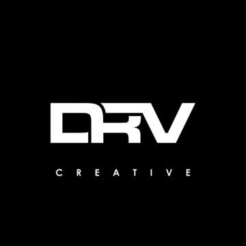 DRV Letter Initial Logo Design Template Vector Illustration
