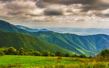 landscape with mountains