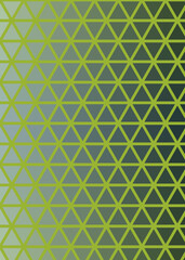 Abstract color Low-Polygones Generative Art background illustration