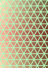 Abstract color Low-Polygones Generative Art background illustration