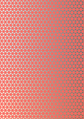 Abstract color Low-Polygones Generative Art background illustration