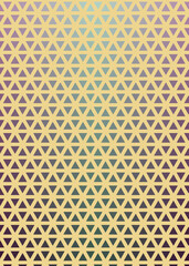 Abstract color Low-Polygones Generative Art background illustration