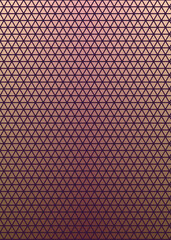 Abstract color Low-Polygones Generative Art background illustration