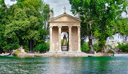 Classic fountain Rome