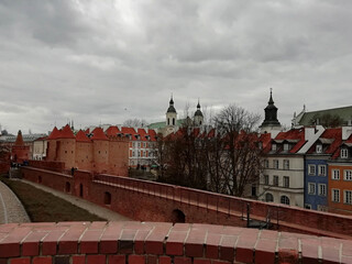 Obraz premium old castle warsaw