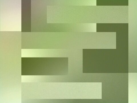 Olive Green Geometric Pattern Abstract  Gradient Decorative Background