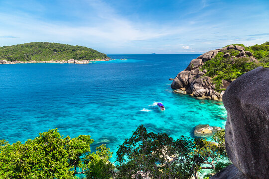 Beauty,Tropical beach, Similan Islands, Andaman Sea, National Park, Thailand