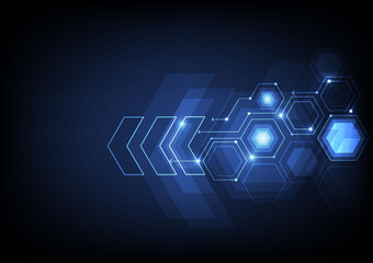 Abstract technology digital hi tech concept background