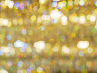 abstract light bokeh blur background of lighting effects by defocus on shangalia light the multi color shiny effect for celebration and festival