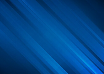 Abstract blue stripes background. Design template for brochures, flyers, magazine