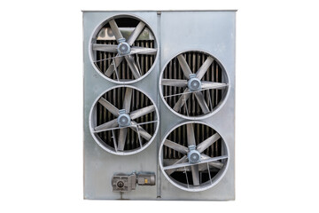 Ventilation system in cereal and grain dryer machine