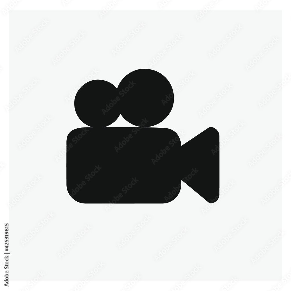 Poster movie vector icon. editable stroke. linear style sign for use on web design and mobile apps, logo. s