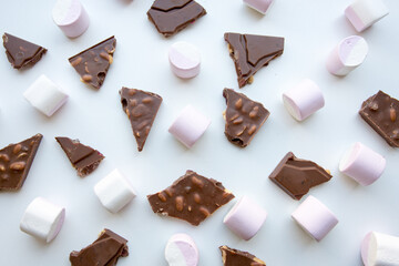 chocolate candy on a plate