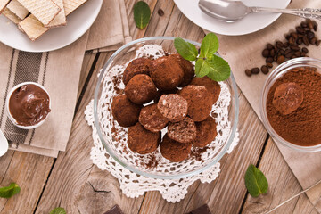 Chocolate truffles.
