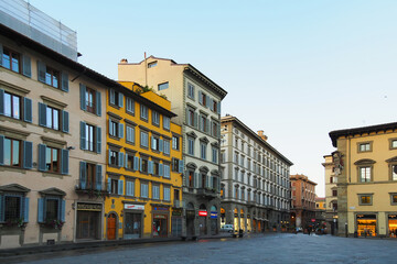 Historical buildings in Piazza Duomo, Florence, Tuscany, Italy