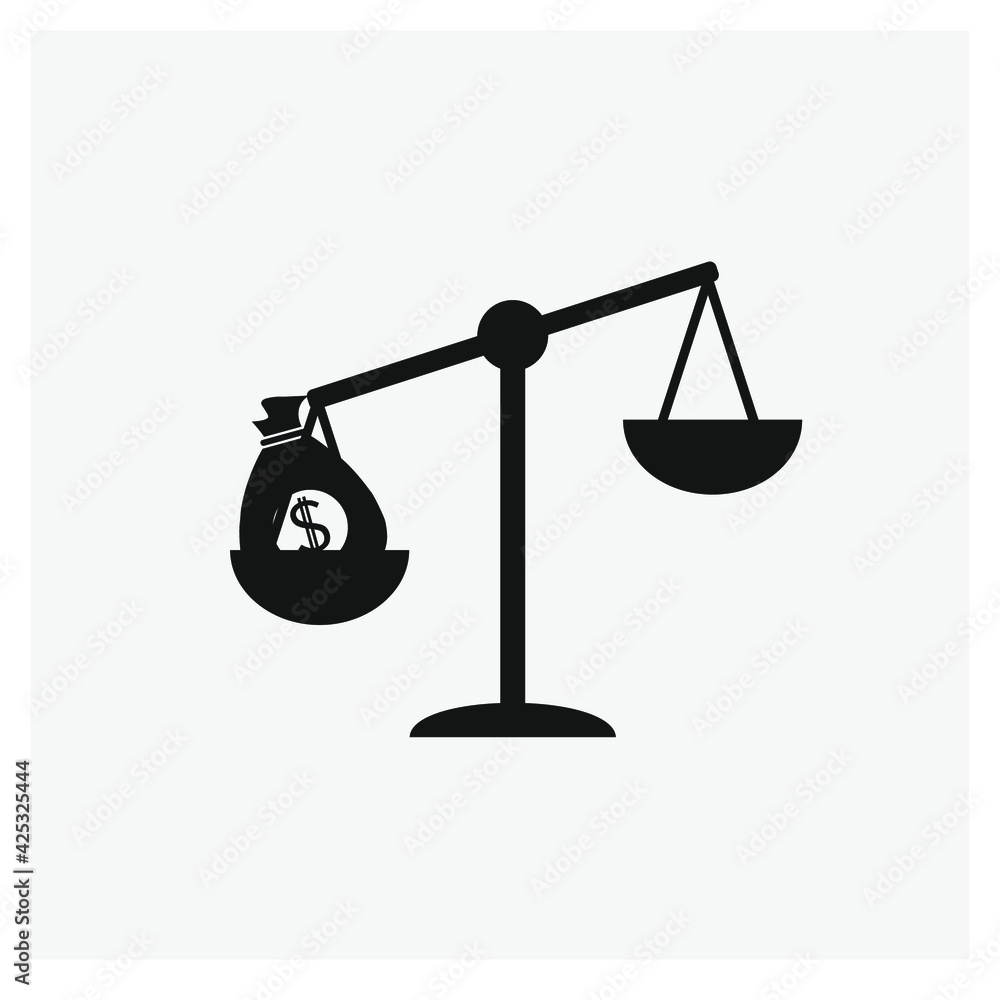 Poster scale vector icon. editable stroke. linear style sign for use on web design and mobile apps, logo. s