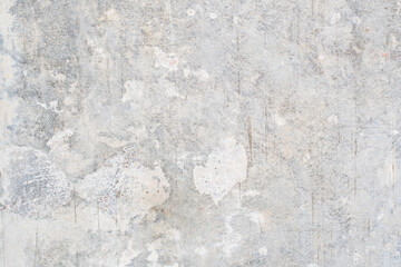 Texture of old gray concrete wall for background