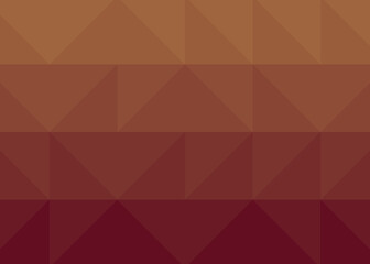 Fototapeta premium Abstract color Low-Polygones Generative Art background illustration