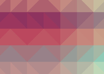 Fototapeta premium Abstract color Low-Polygones Generative Art background illustration