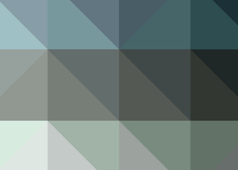 Abstract color Low-Polygones Generative Art background illustration