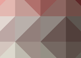 Abstract color Low-Polygones Generative Art background illustration