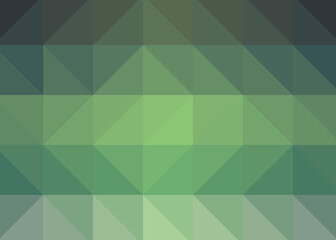 Abstract color Low-Polygones Generative Art background illustration