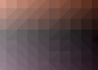 Fototapeta premium Abstract color Low-Polygones Generative Art background illustration