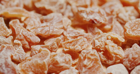 Stack of chinese style dry plum