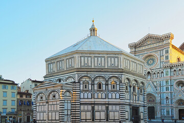 Baptistery of St. John in Florence, Tuscany, Italy