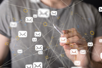 mail communication support contact concept service