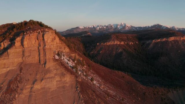 perrins peak sunrise
