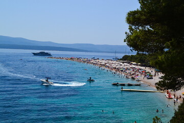 Chorwacja Wyspa Bol plaża