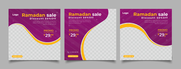 Ramadhan sale social media post