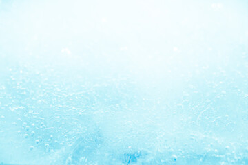 Fototapeta na wymiar blue and white ice backgrountd texture selective focus