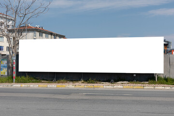 Blank Giantboard of Kadikoy in Istanbul.