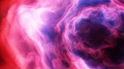 Space background with nebula and stars, nebula in deep space 3d render