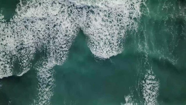 Waves in tildillos beach mexico