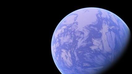 Billions of galaxy in the universe Cosmic art background 3d render