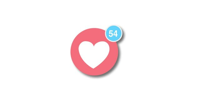 Instagram like icon. Cheat likes on the content. Content rating.March 28, Ukraine, Dnipro 2021.